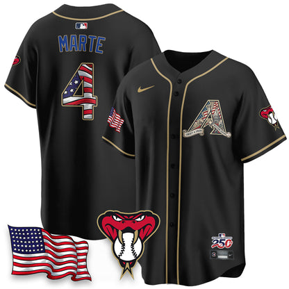 ARI 2026 Independence Day USA Vapor Limited Jersey - Stitched-NQD