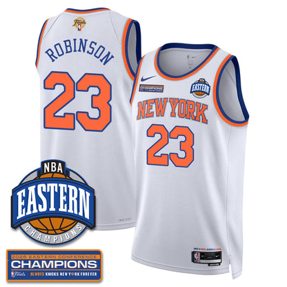 NYK 2026 NBA Eastern Conference Champions Vapor Jersey - Stitched-NQD