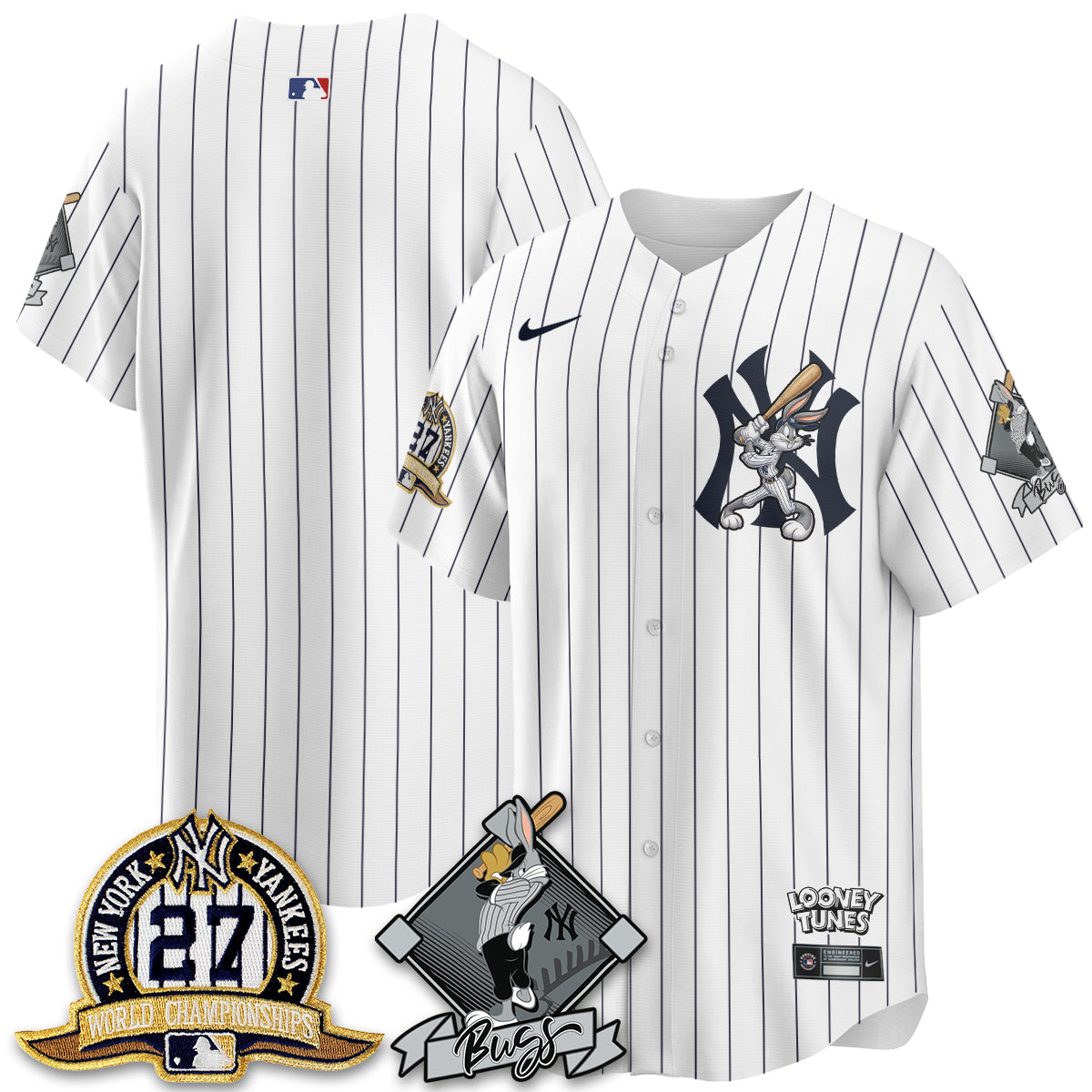 New York Yankees Bunny Vapor Limited Jersey V2- Stitched