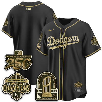 LAD Military Appreciation Game Day Jersey V2 - Stitched