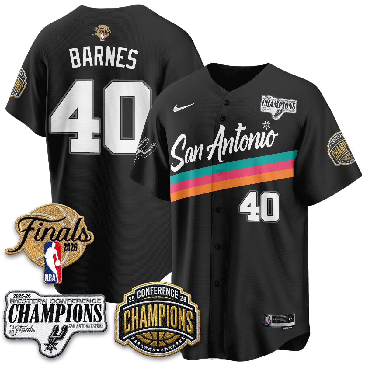 SAS 2026 Basketball Finals Vapor Jersey - Stitched-NQD
