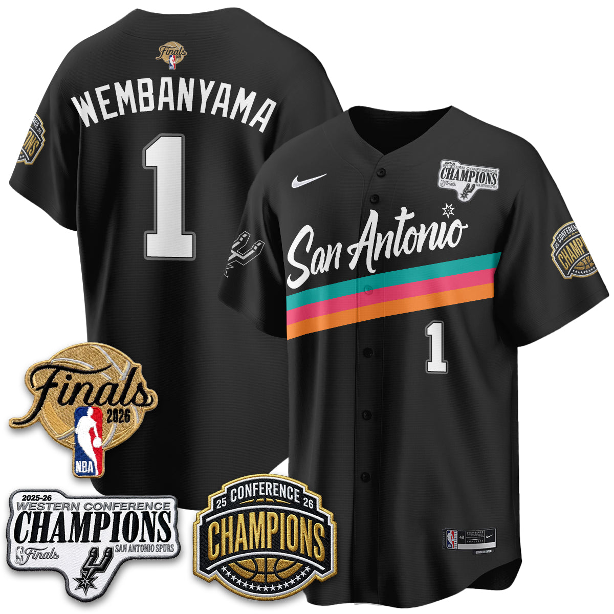 SAS 2026 Basketball Finals Vapor Jersey - Stitched-NQD