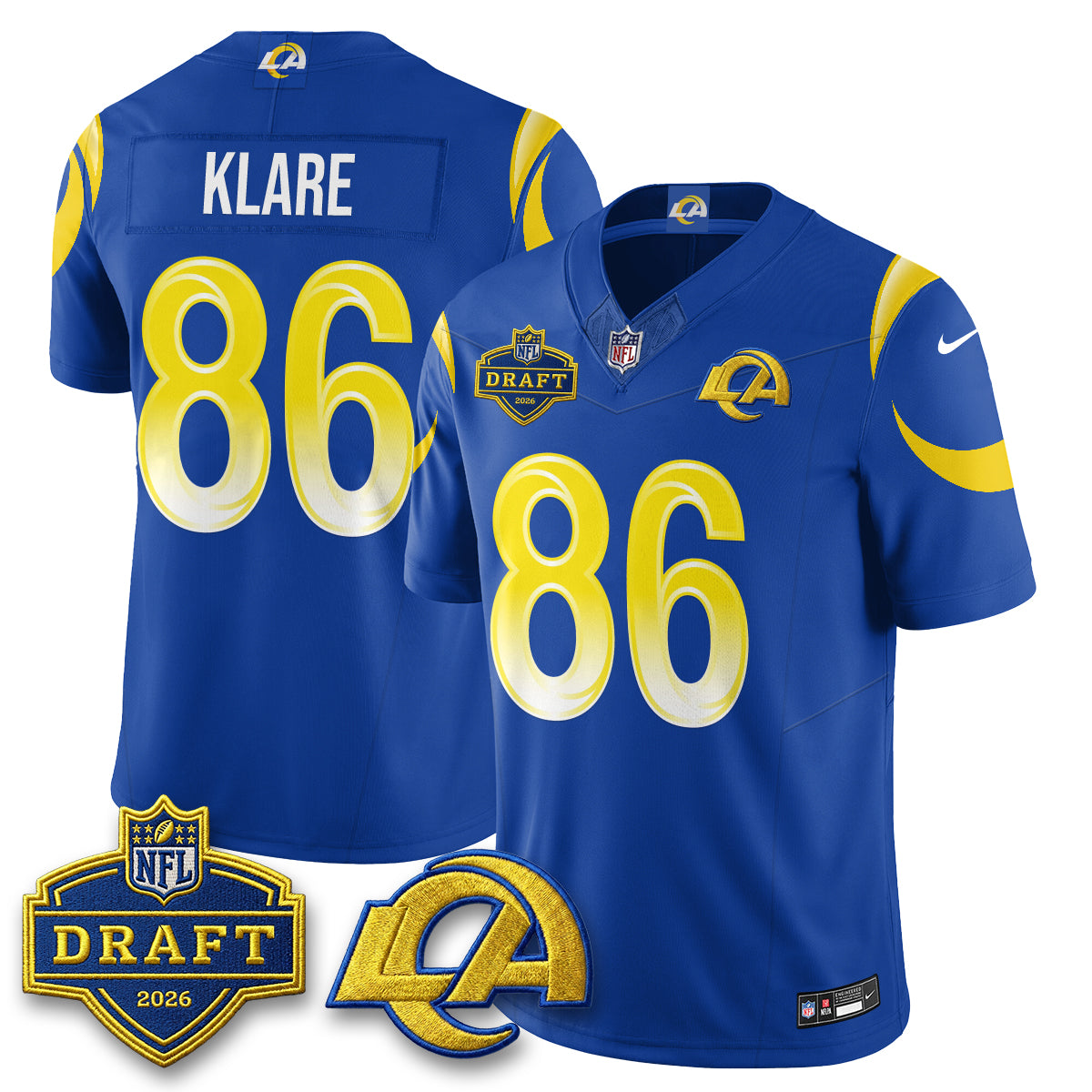 LAR 2026 NFL Draft Jersey - Stitched-NQD