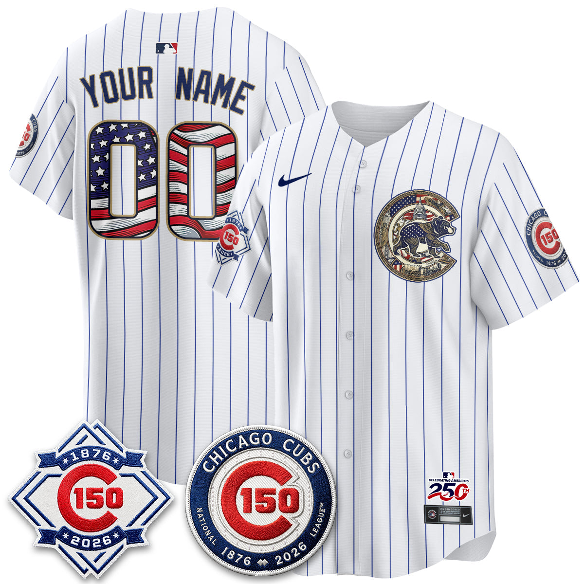 CHC 2026 Independence Day USA Vapor Limited Custom Jersey - Stitched-NQD