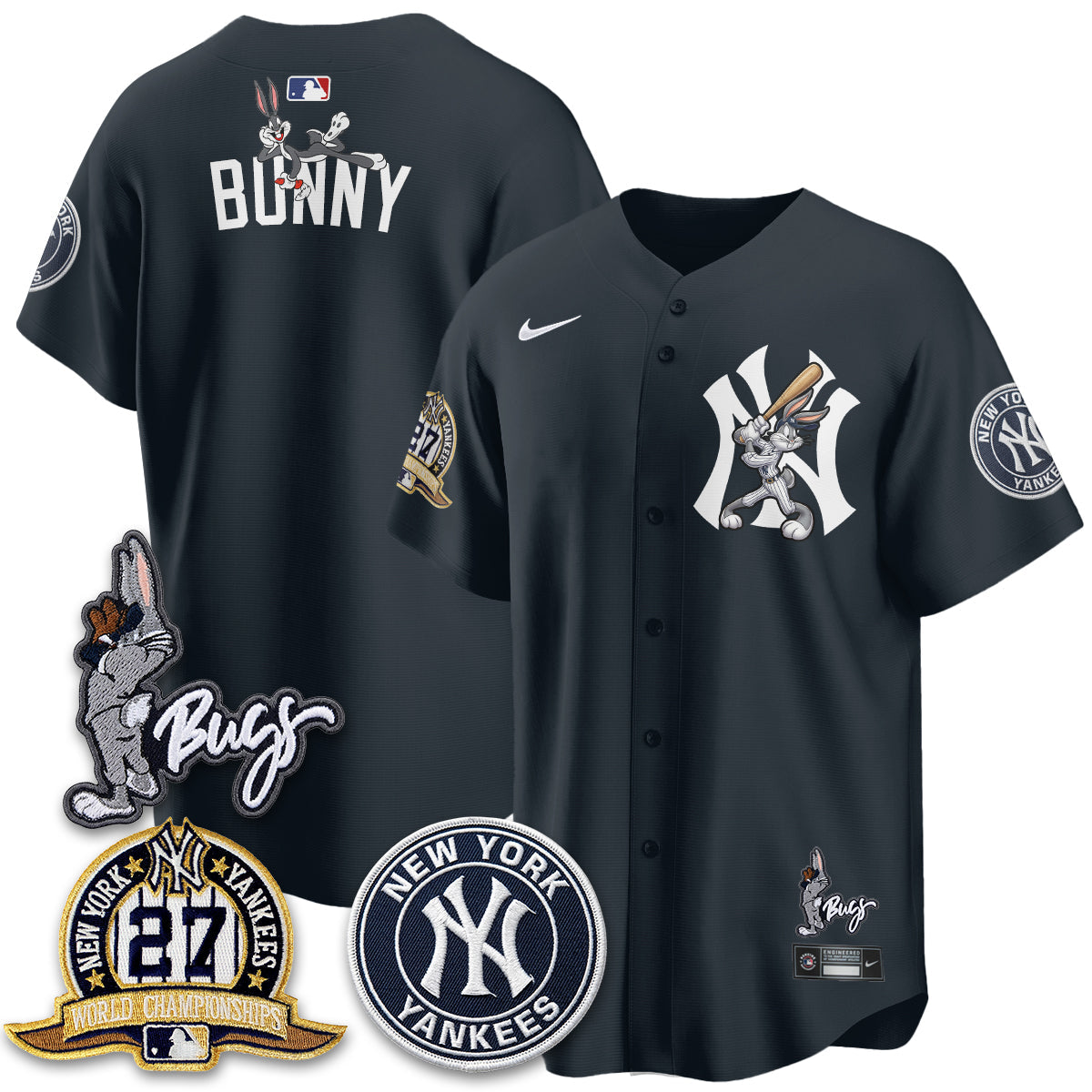 NYY Bunny Vapor Limited Jersey - All Stitched-NQD