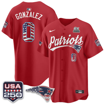 NE America Edition Vapor Jersey - Stitched