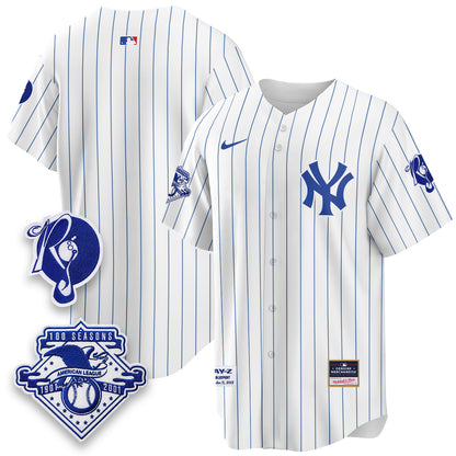 NYY x Jay Z Edition Vapor Jersey - Stitched-NQD