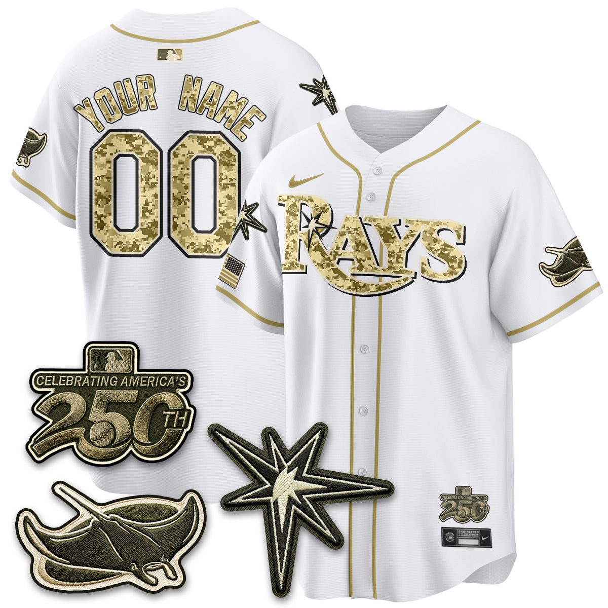 TB 2026 Armed Forces Day Custom Jersey V2 - Stitched-NQD