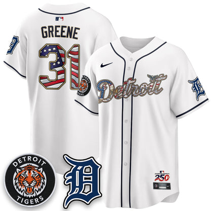 DET 2026 Independence Day USA Vapor Limited Jersey - Stitched-NQD