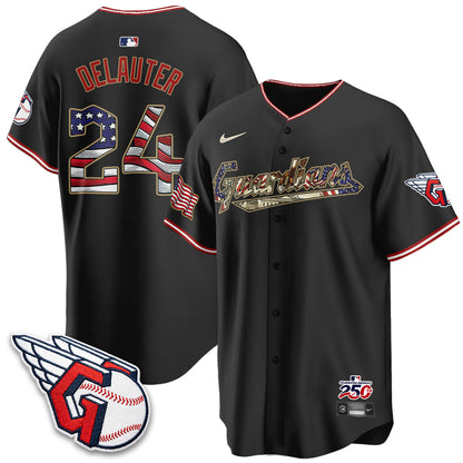 CLE 2026 Independence Day USA Vapor Jersey - Stitched-NQD