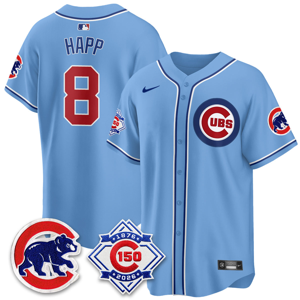 CHC 150th Anniversary Black Out Style Vapor Premier Limited Jersey - Stitched-NQD