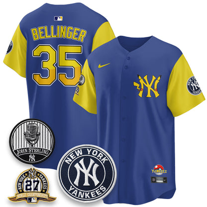 NYY x PKM Cartoon Limited Jersey -  Stitched-NQD
