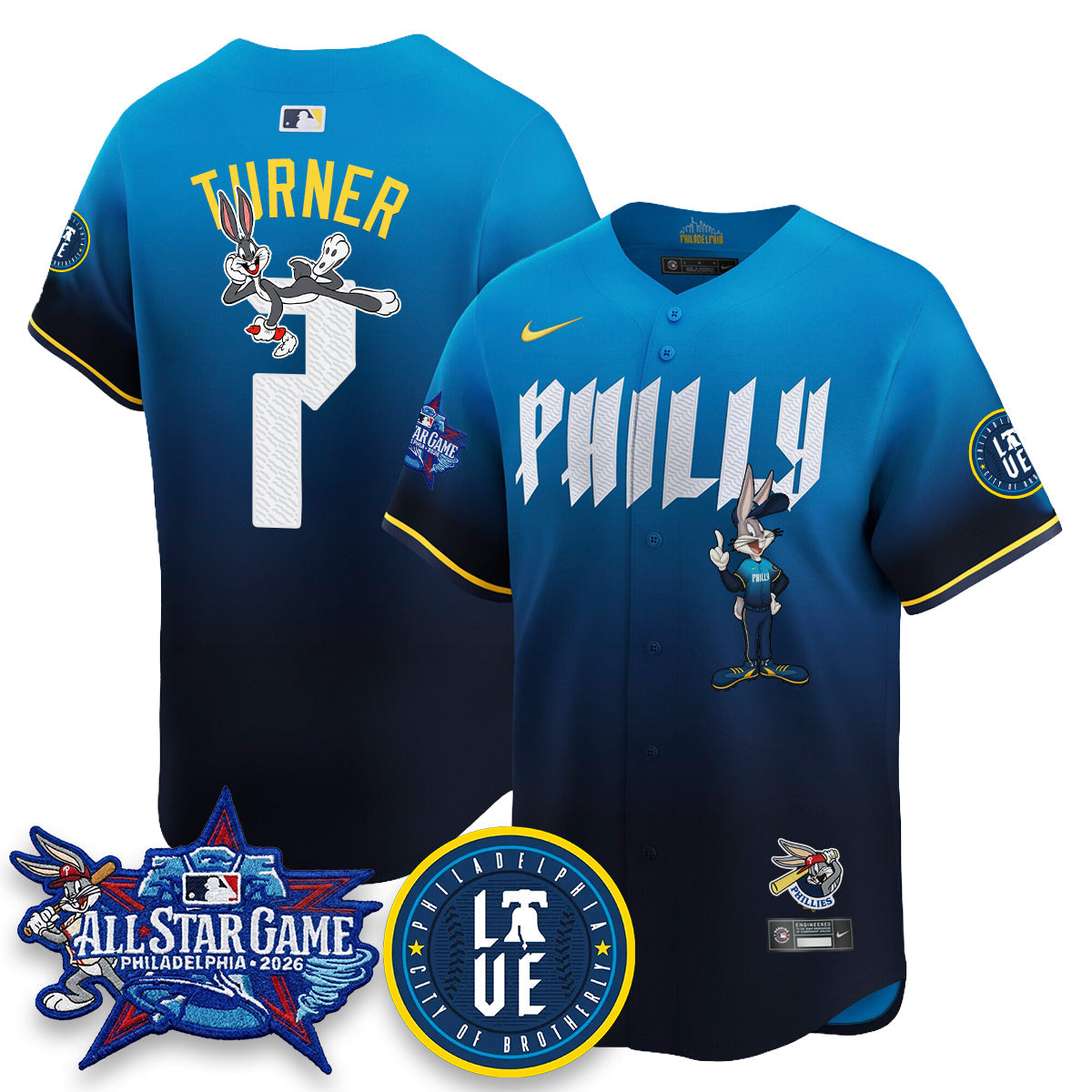 PHI x Bunny Vapor Premier Limited Jersey - Stitched-NQD