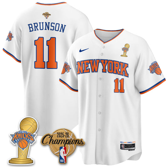 NYK 2026 NBA Champions Vapor Jersey - Stitched1