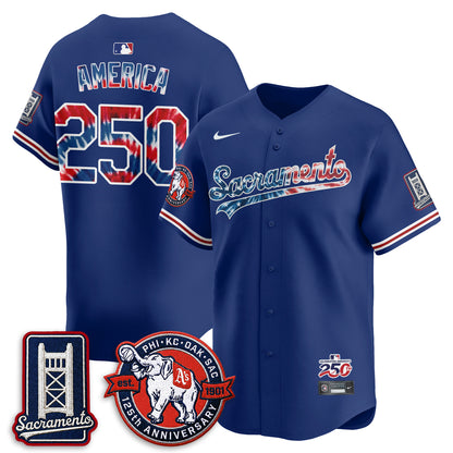 OAK Americana 2026 Vapor Limited Jersey - Stitched