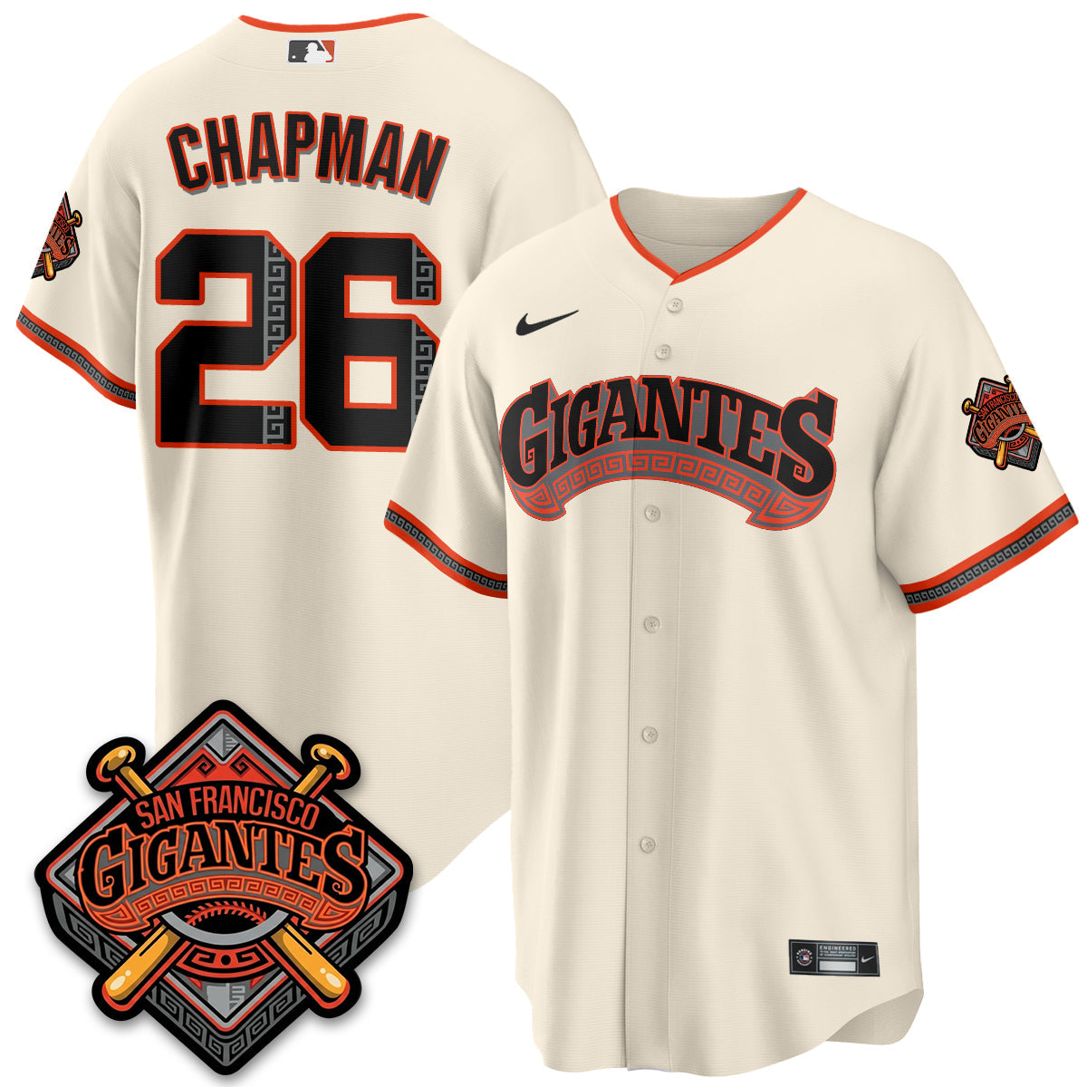 SF GIGANTES Vapor Limited Jersey - All Stitched
