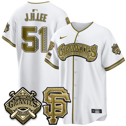 SF New Era Olive 2026 Armed Forces Day Jersey - All Stitched