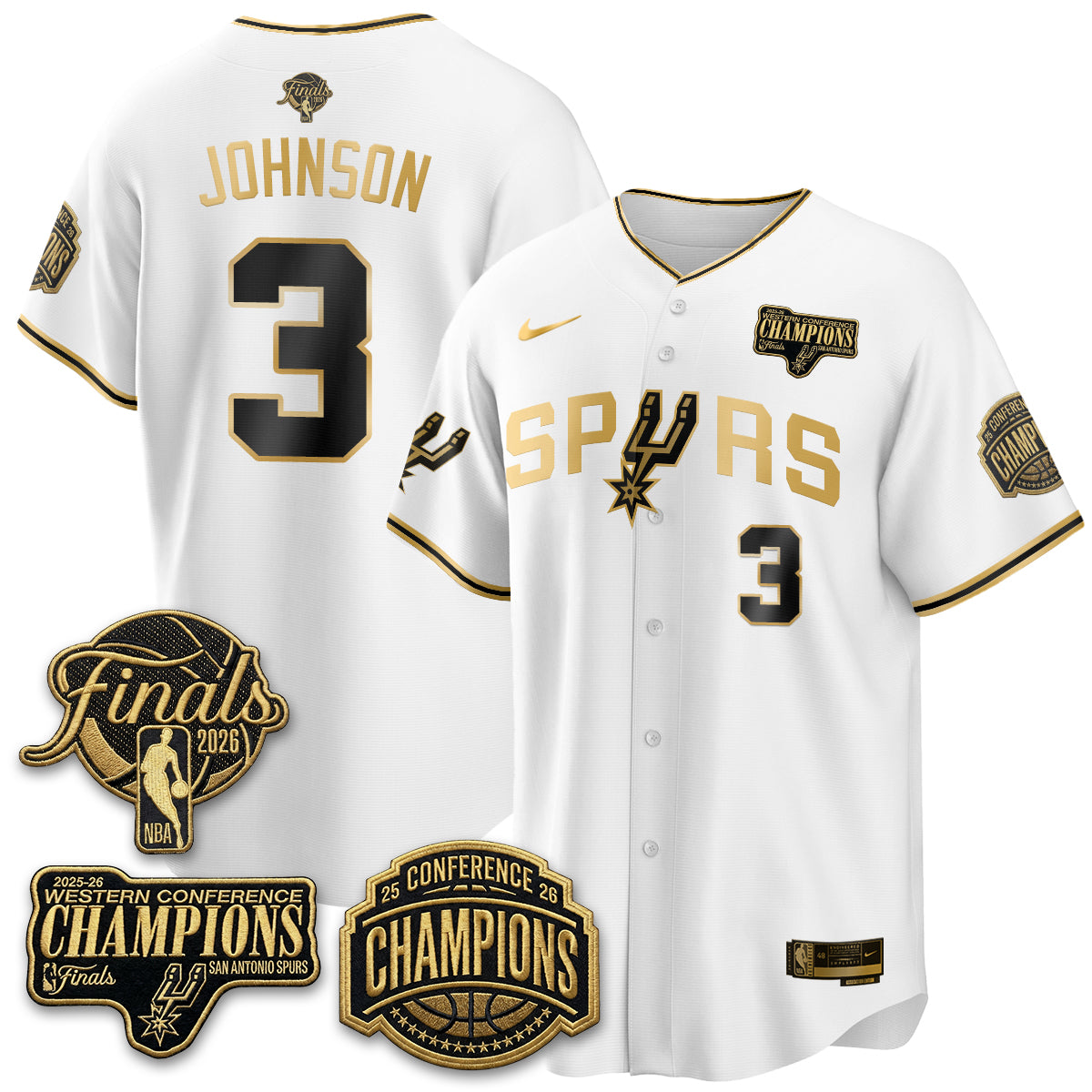 SAS 2026 Basketball Finals Vapor Special Jersey - Stitched-NQD