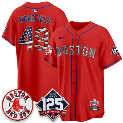 BOS 2026 Independence Day USA Vapor Limited Jersey - Stitched-NQD