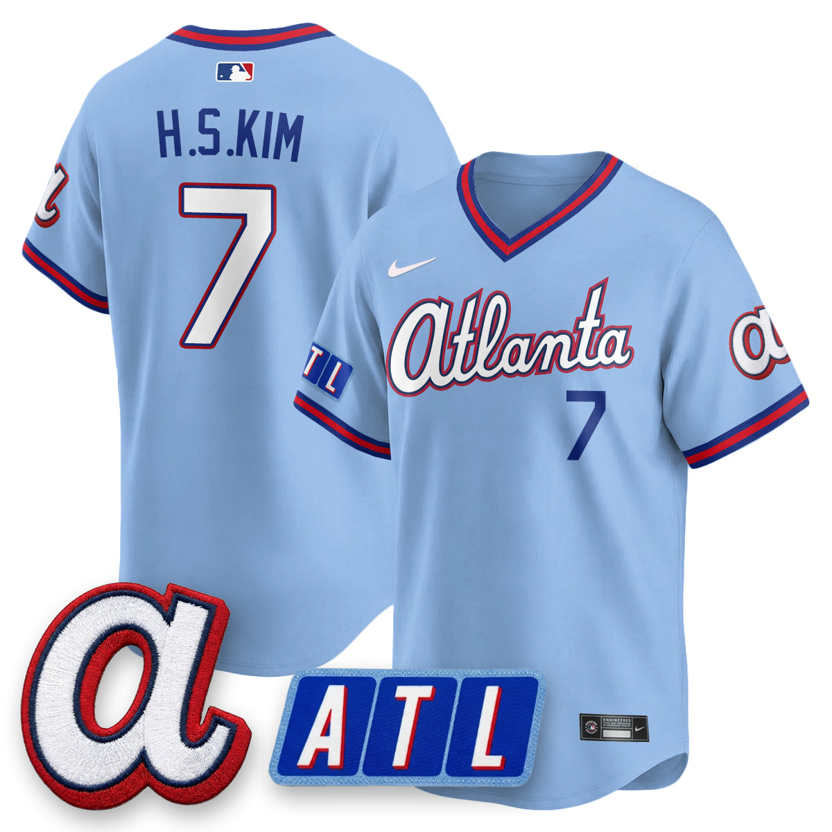 ATL 2026 New Era City Connect Vapor Limited Jersey - Stitched-NQD