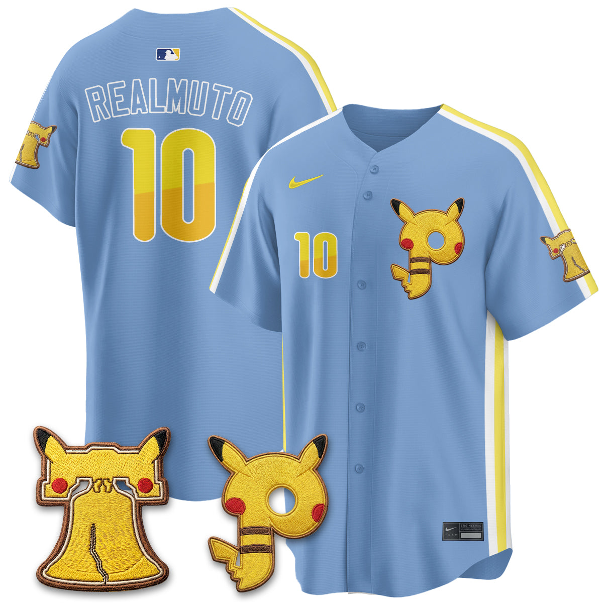 Philadelphia Phillies x PKM Edition Vapor Limited Jersey - Stitched-NQD