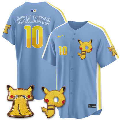 Philadelphia Phillies x PKM Edition Vapor Limited Jersey - Stitched-NQD