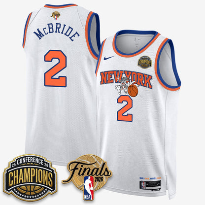 NYK 2026 NBA Eastern Conference Champions x Looney Tunes Vapor Jersey V2- Stitched-NQD