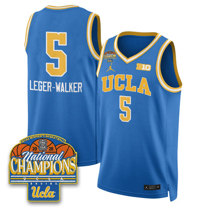 UCLA Women's Basketball National Champion 2026 Limited Jersey -  Stitched-NQD
