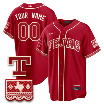 TEX 2026 City Connect Vapor Custom Jersey - All Stitched