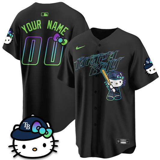 TB x Meow KT City Connect Vapor Custom Jersey - Printed-NQD