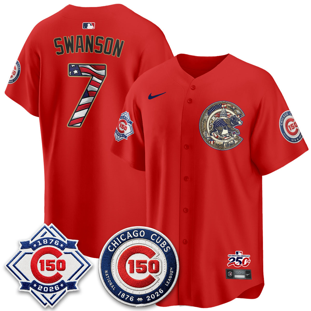 CHC 2026 Independence Day USA Vapor Limited Jersey - Stitched-NQD