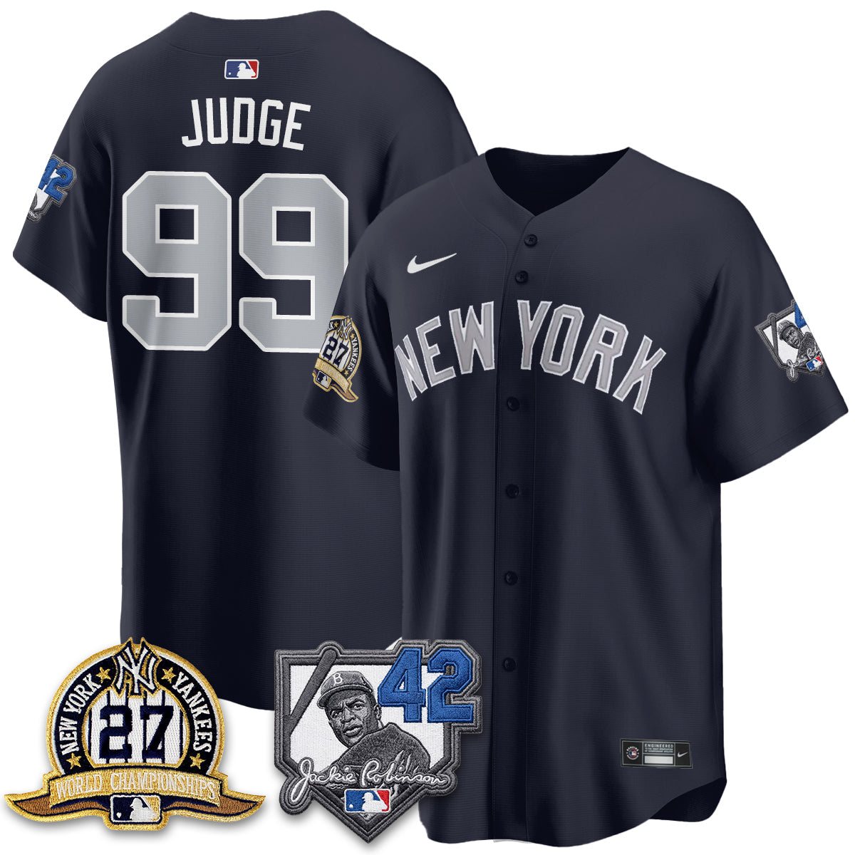 NYY 2026 Jackie Robinson Day Vapor Limited Jersey - Stitched-NQD
