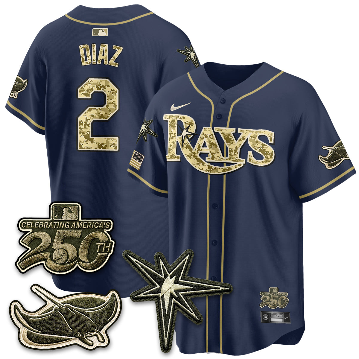 TB 2026 Armed Forces Day Jersey V2 - Stitched-NQD