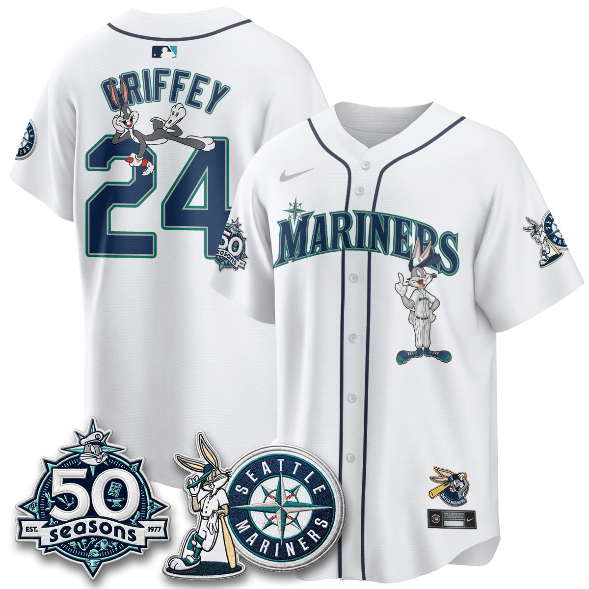 SEA x Bunny Vapor Premier Limited Jersey - Stitched-NQD
