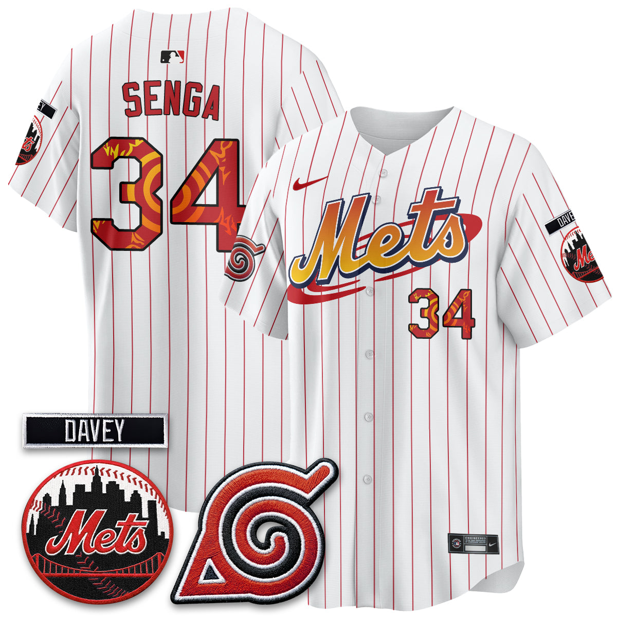 NYM x Naruto Nights 2026 Vapor Limited Jersey - All Stitched V3