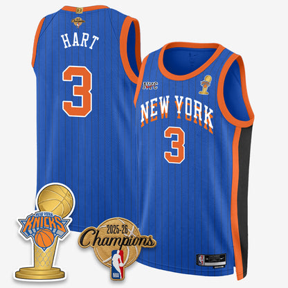 NYK 2026 Basketball Champions Vapor Jersey - Stitched1-NQD