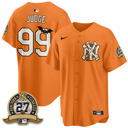 NYY Halloween 2026 Vapor Limited Jersey - Stitched