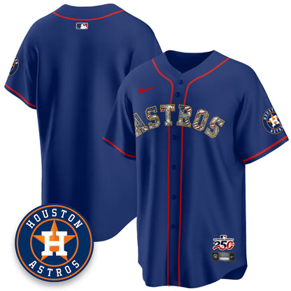 HOU 2026 Independence Day USA Vapor Limited Jersey - Stitched-NQD
