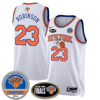 NYK 2026 NBA Eastern Conference Champions x Bunny Vapor Jersey - Stitched-NQD