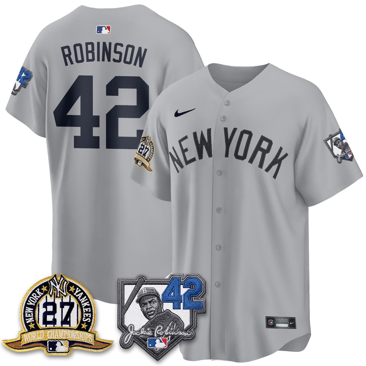 NYY 2026 Jackie Robinson Day Vapor Limited Jersey - Stitched-NQD