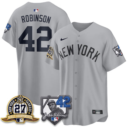 NYY 2026 Jackie Robinson Day Vapor Limited Jersey - Stitched-NQD