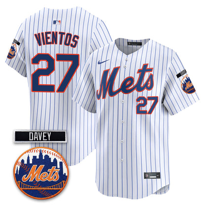 NYM 2026 Davey Johnson Memorial Vapor Limited Jersey - All Stitched