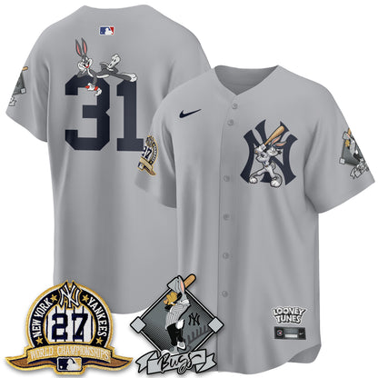 New York Yankees Bunny Vapor Limited Jersey V2- Stitched
