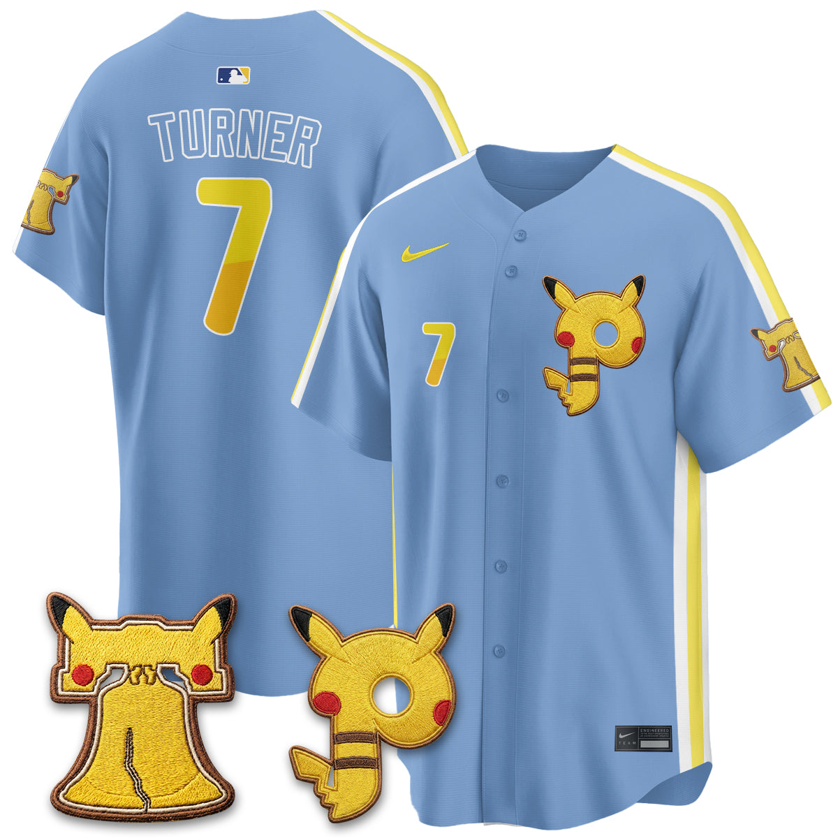 Philadelphia Phillies x PKM Edition Vapor Limited Jersey - Stitched-NQD