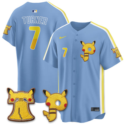 Philadelphia Phillies x PKM Edition Vapor Limited Jersey - Stitched-NQD