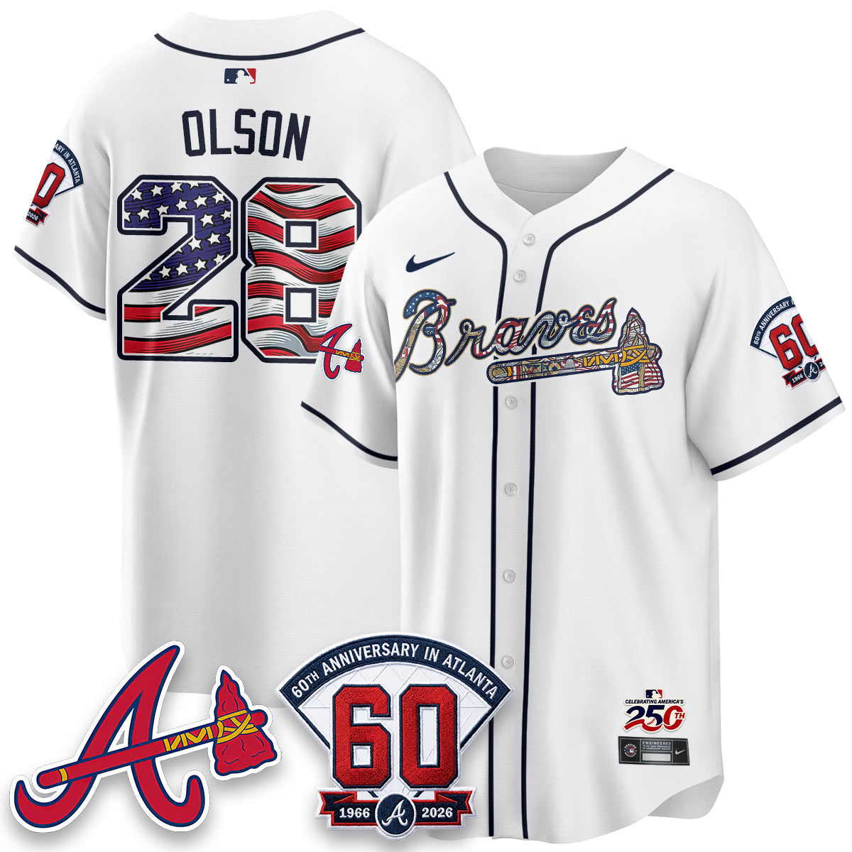 ATL 2026 Independence Day USA Vapor Limited Jersey - Stitched-NQD