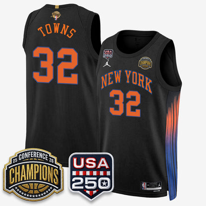 NYK 2026 NBA Eastern Conference Champions City Edition Jersey V2- Stitched