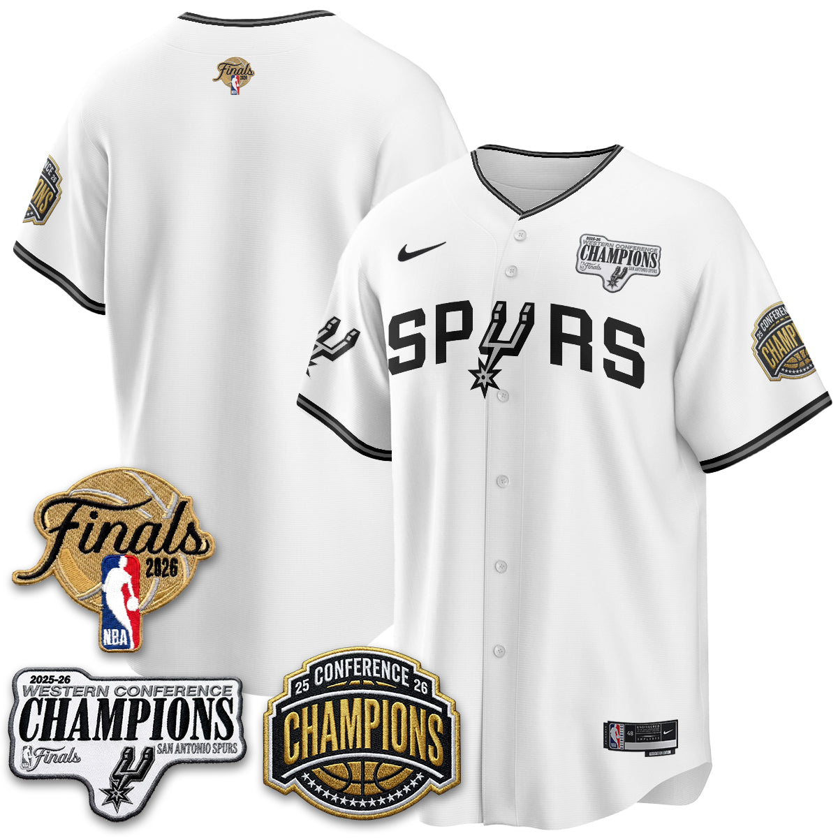 SAS 2026 Basketball Finals Vapor Jersey - Stitched-NQD