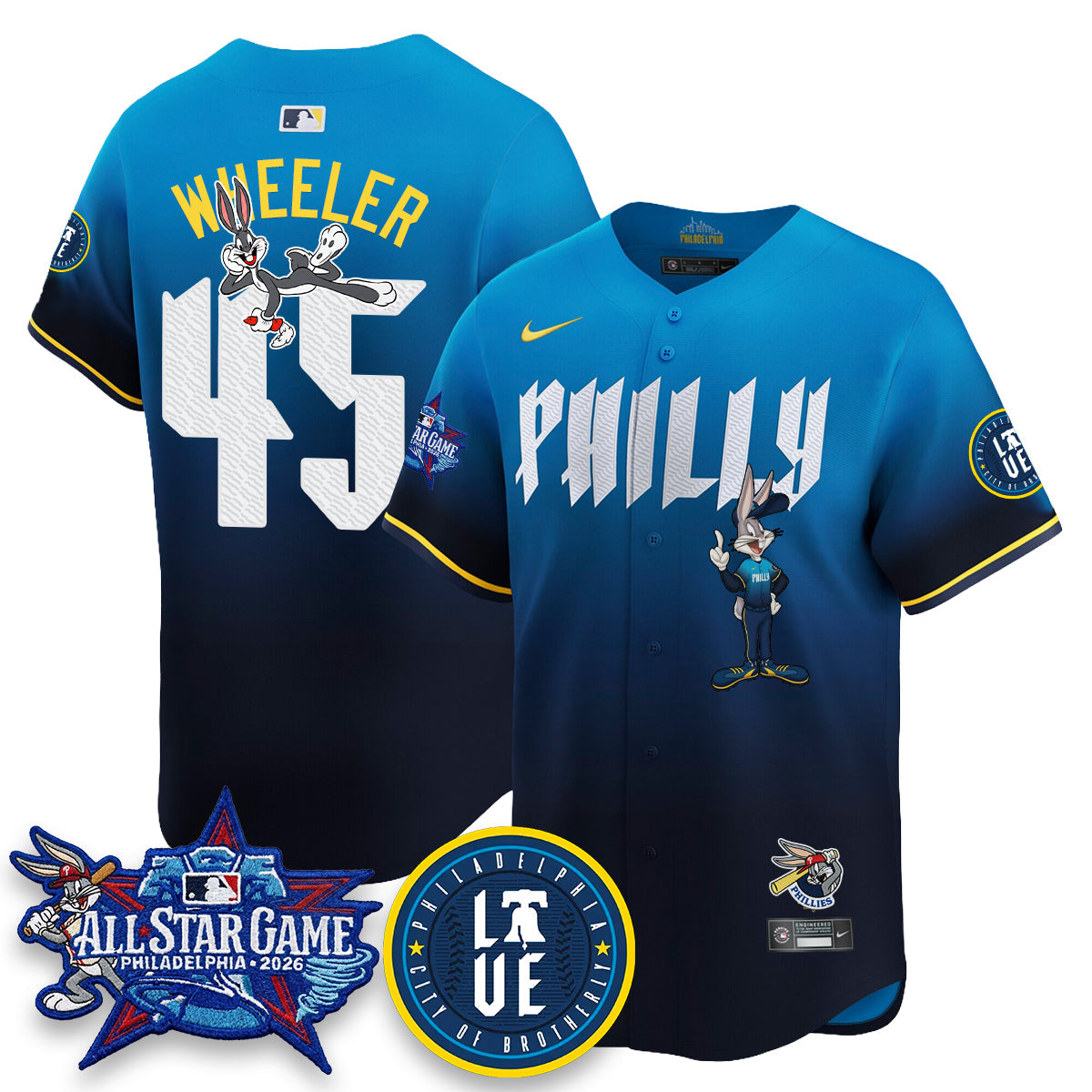 PHI x Bunny Vapor Premier Limited Jersey - Stitched-NQD