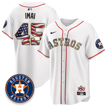 HOU 2026 Independence Day USA Vapor Limited Jersey - Stitched-NQD